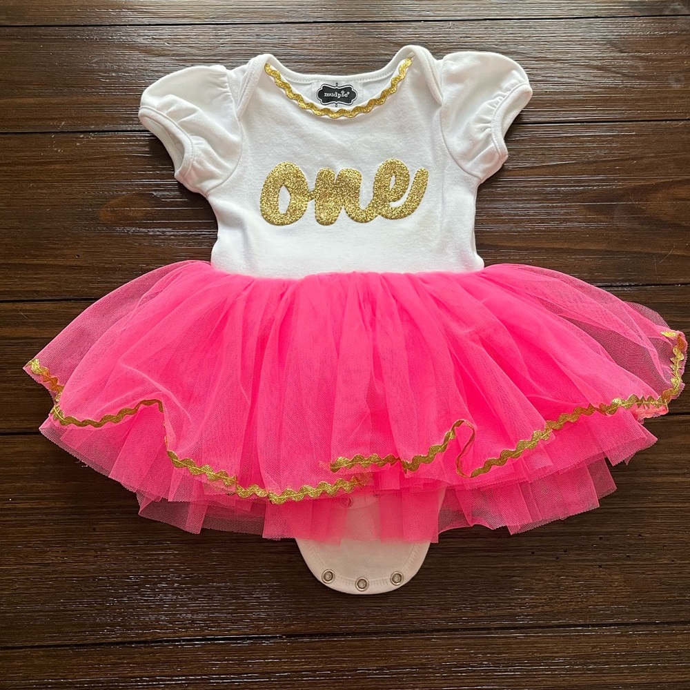 Mud Pie Baby Birthday Tutu